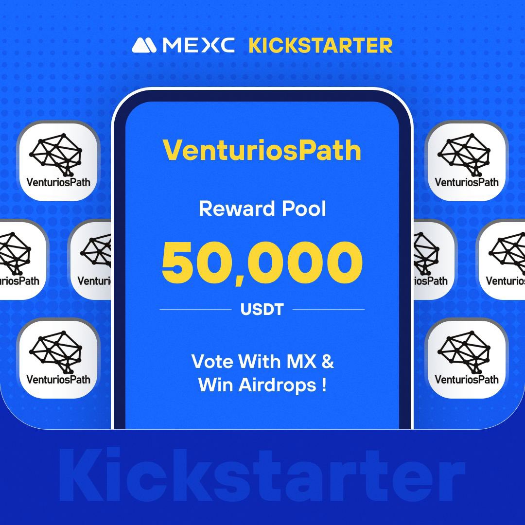 #VenturiosPath , eine innovative Initial DEX Offering (IDO)-Plattform, die entwickelt wurde, um die Anerkennung und Finanzierung von Blockchain-Projekten zu verbessern, kommt zum #MEXCKickstarter 🚀

🗳Stimme mit $MX ab, um Airdrops zu teilen
📈 $VTP /USDT-Handel: 20.05.2024,