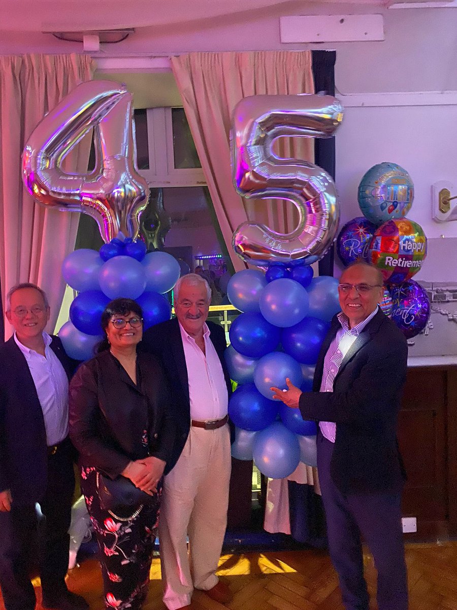 #uhpteamcardiothoracics friends and colleagues spent Friday night partying to celebrate the retirement of the Legend Mr Rahamim! Thanks to everyone who attended and made it such a great evening ❤️ <a href="/UHP_NHS/">University Hospitals Plymouth NHS Trust</a> <a href="/torrington_CICU/">Torrington Cardiac Intensive Care Unit - Derriford</a> <a href="/TheatreUhp73323/">CardiothoracicTheatreUHP</a> <a href="/rachellbirkett/">Rachel Birkett</a> <a href="/DerrifordNurses/">UHP Nursing 💙</a>