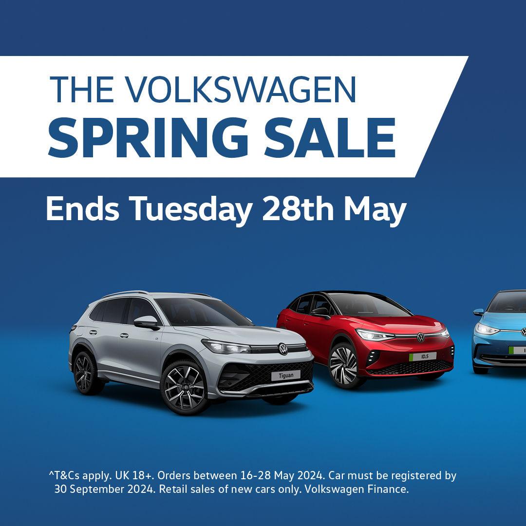 Jump into spring with a shiny new Volkswagen! 

Unbeatable offers are blooming on our range. 

Book here: vertumotors.com/book-an-appoin… 

#VertuMotors #Volkswagen #SpringSale