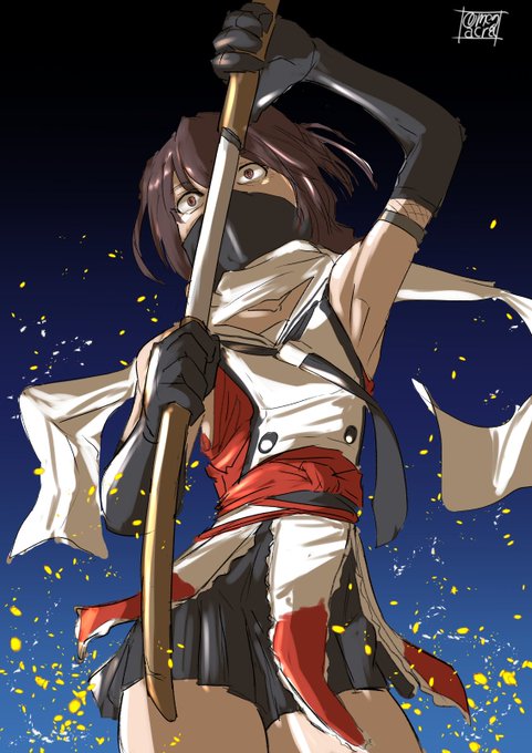 #このタグを見た人は黙って武器を持ったキャラを貼る 