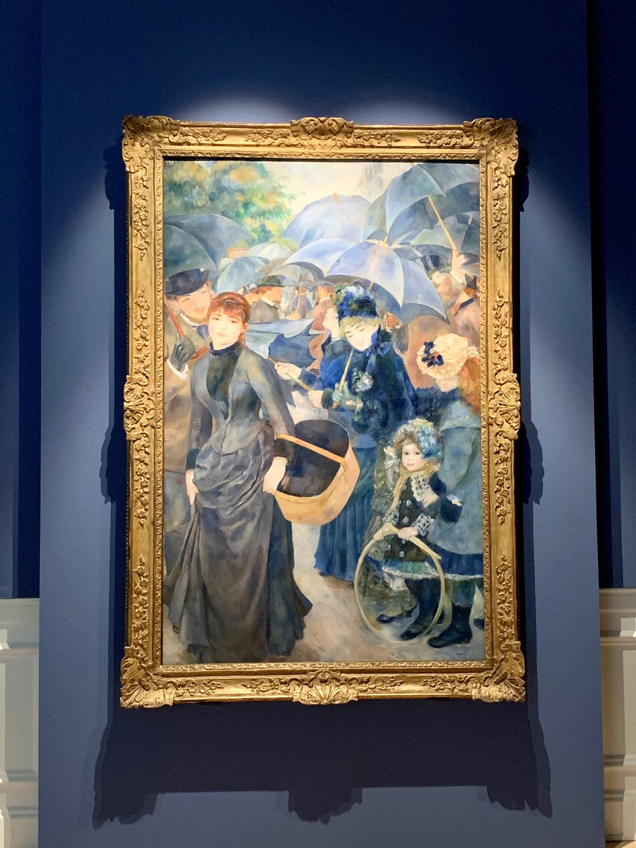 Amazing to see this Impressionist masterpiece at Leicester Museum and Art Gallery! Renoir’s The Umbrellas is on display until September 1 as part of the National Gallery’s 200th anniversary celebrations #leicester @leicestermuseum @NationalGallery