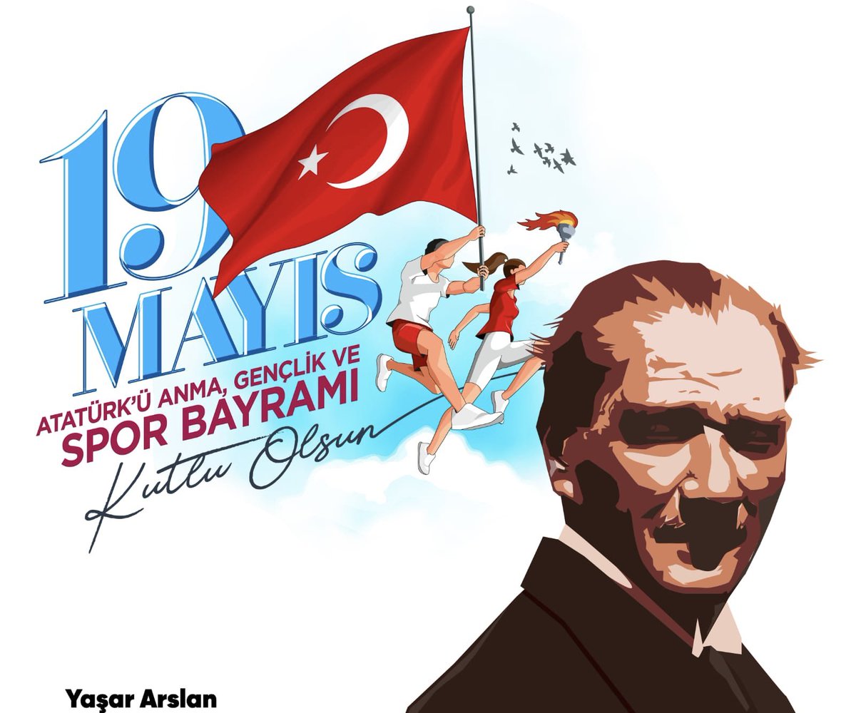 Bağımsızlık mücadelemizin 105.yılında Cumhuriyetimizin kurucusu 
Mustafa Kemal ATATÜRK ve tüm şehitlerimizi saygı ve minnetle anıyoruz. 
19 Mayıs ATATÜRK'ü Anma, Gençlik ve Spor Bayramımız kutlu olsun.