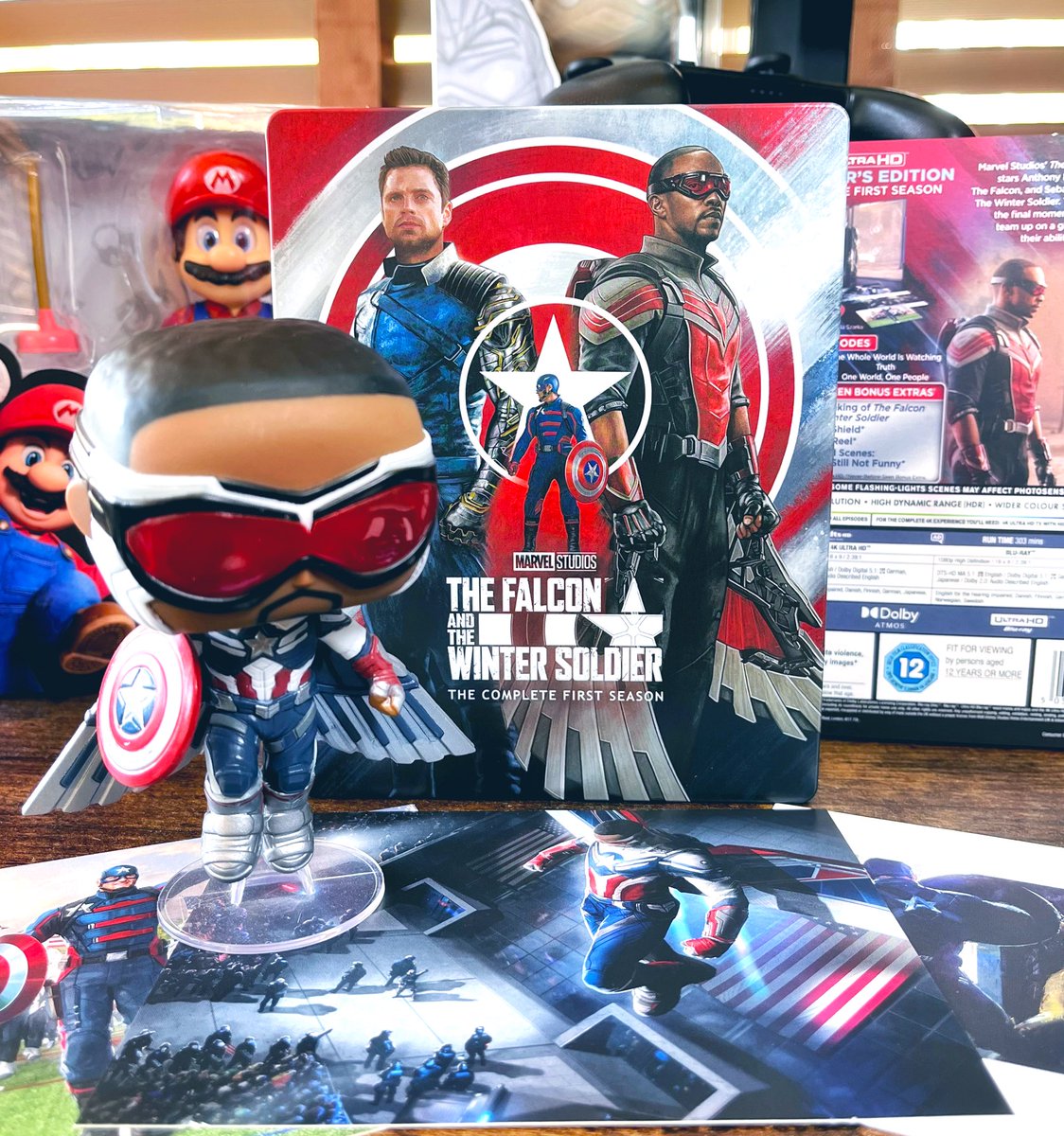 Dan2Di2's tweet image. Adding another Marvel steelbook to the collection. 📺🍿#TheFalconandtheWinterSoldier