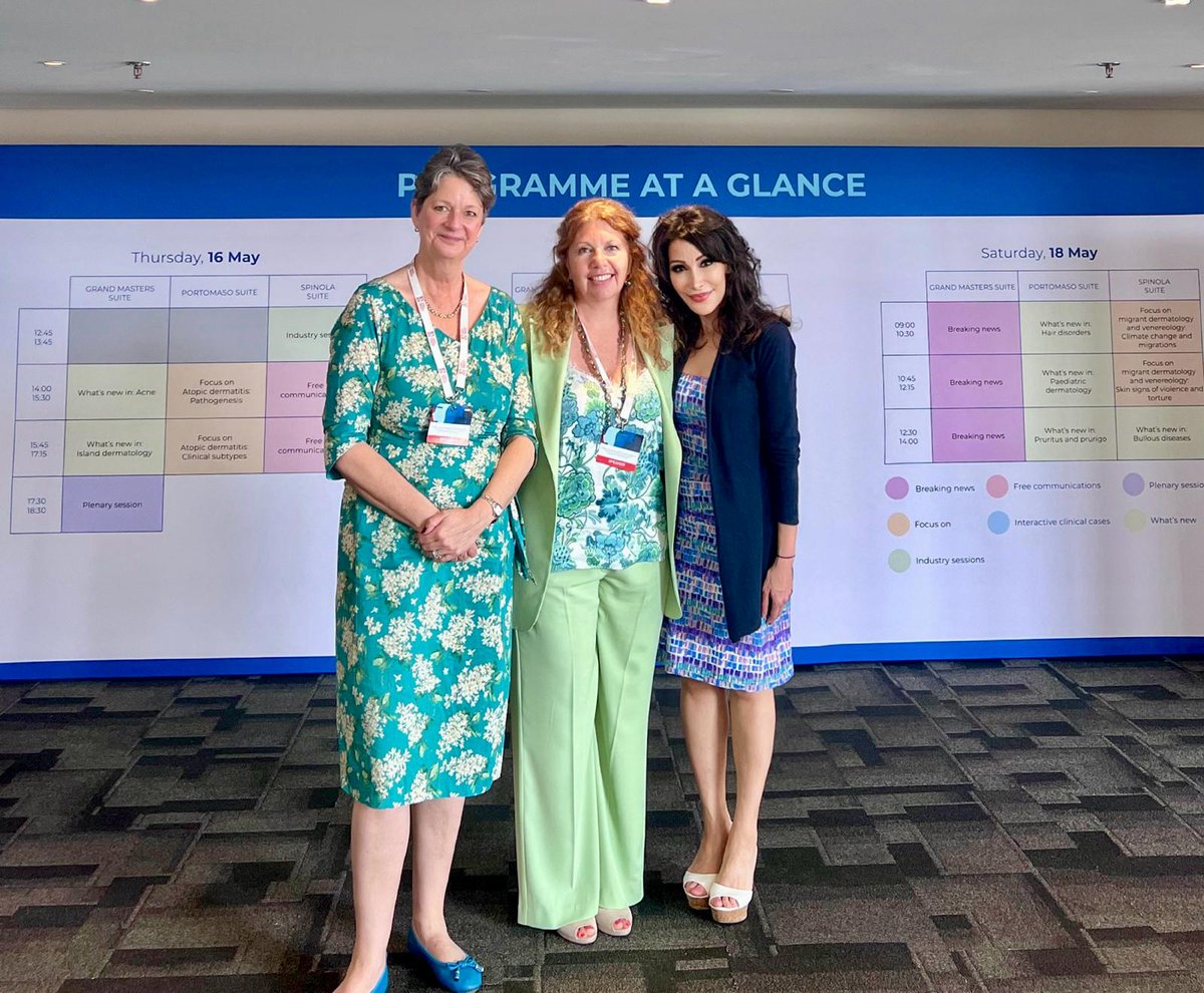 The International Dermatovenereology Alliance Against Trafficking of human beings (IDAAT)has been officially launched at the #eadvspringsymposium in Malta to teach healthcare providers to identify skin signs of violence and trafficking. #HealthforAll, #IFD, #ILDS