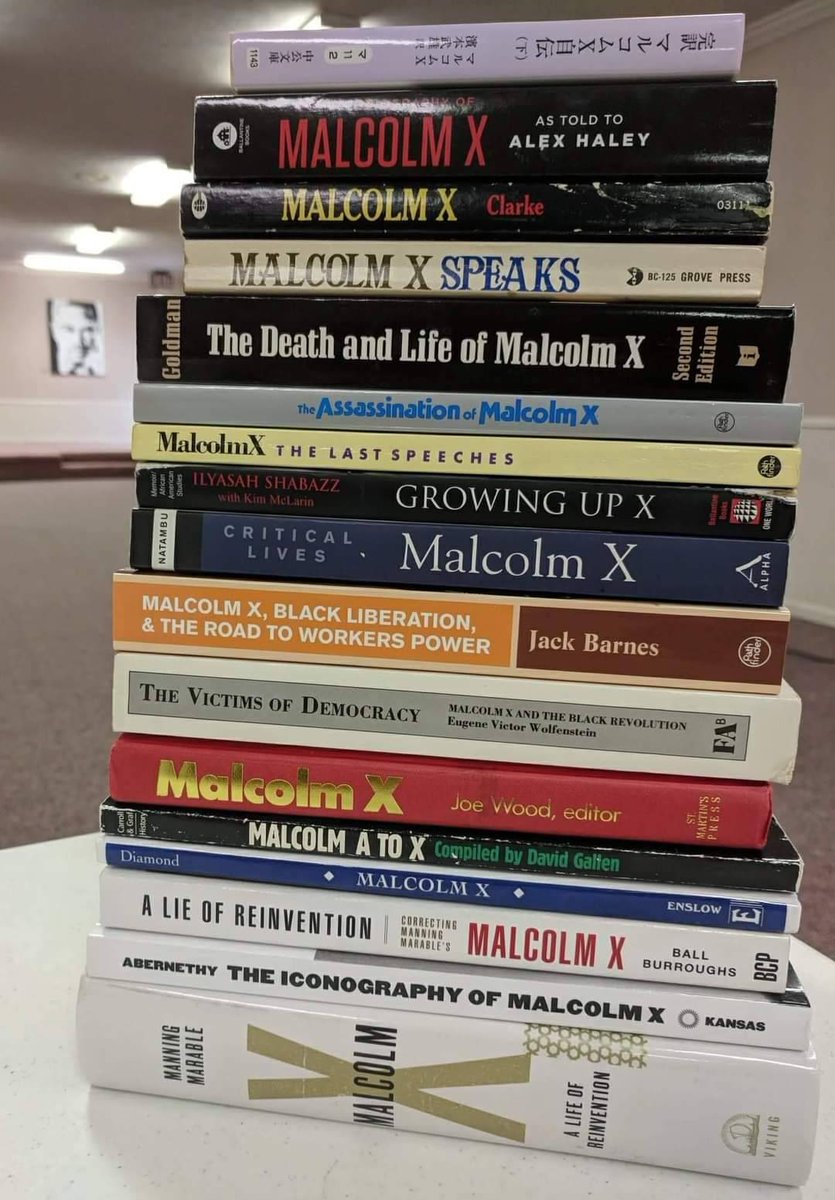 Some Books on #MalcolmX