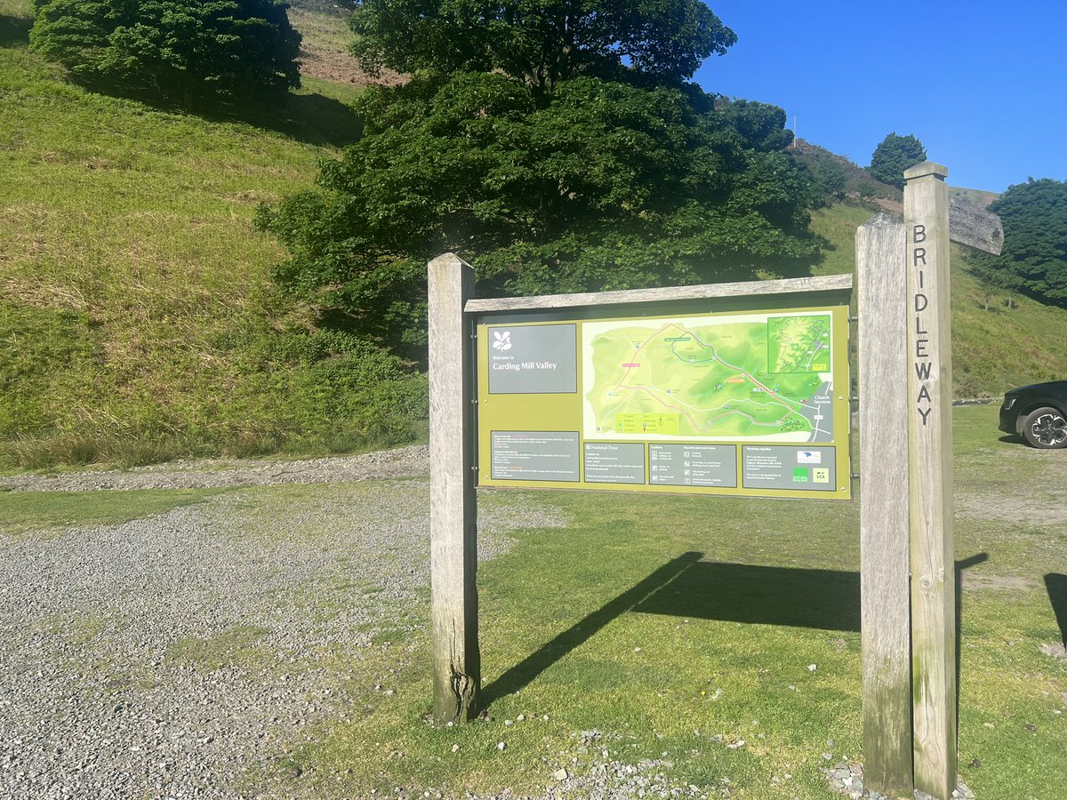 #DRETTeamGeography recce to Cardingmill Valley @nationaltrust in preparation for @DRETnews #GeographyFieldwork #GetOutdoors #LoveWhereYouLive #FieldworkMatters