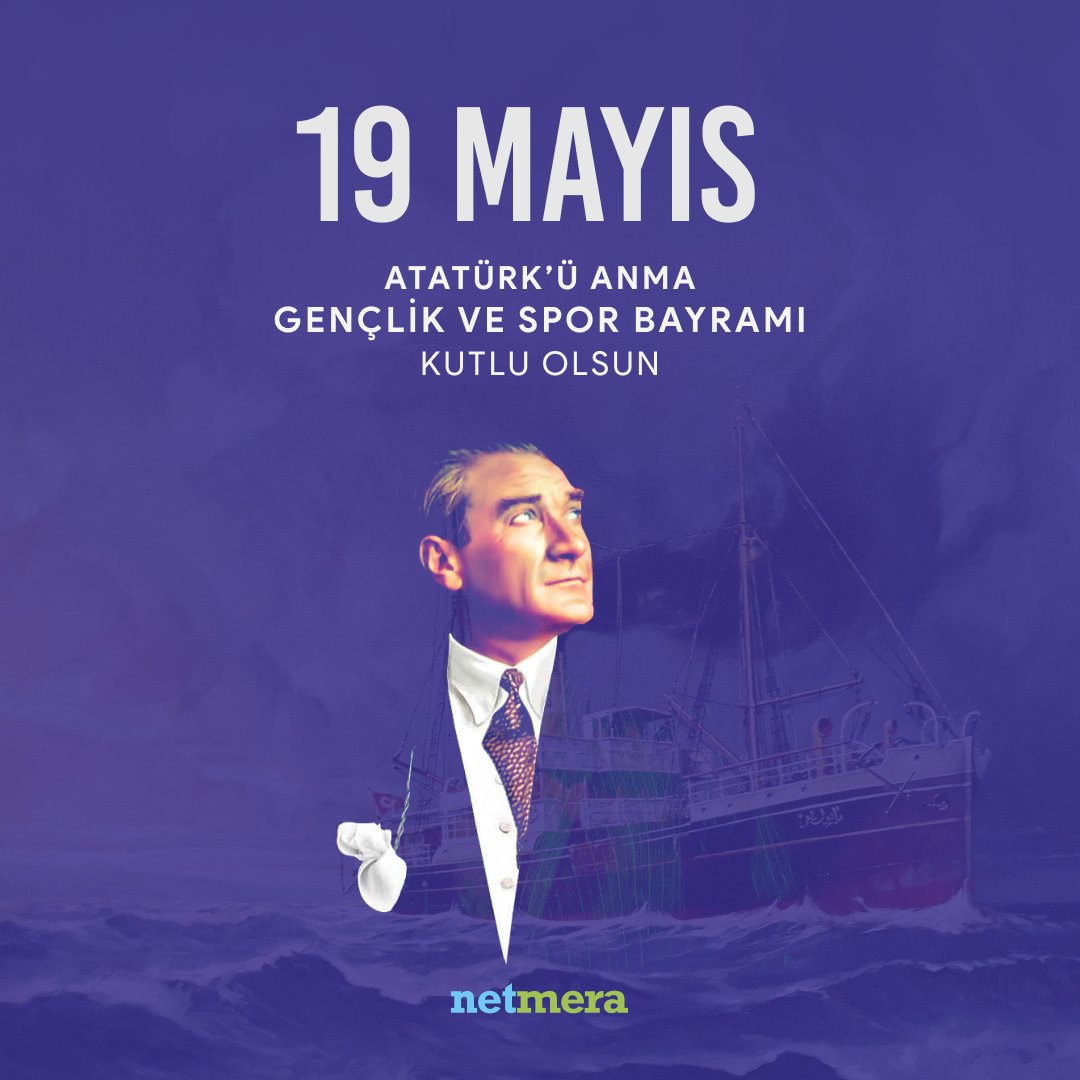 Bugün, Türkiye'nin bağımsızlık ve özgürlük mücadelesinin en önemli kilometre taşlarından biri olan 19 Mayıs Atatürk'ü Anma, Gençlik ve Spor Bayramı'nı kutluyoruz! 🥁 #19Mayıs #GençlikVeSporBayramı
