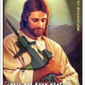 It's Sunday,bitches.'Blessed are the Rich',we need to cut their taxes! Republican Jesus