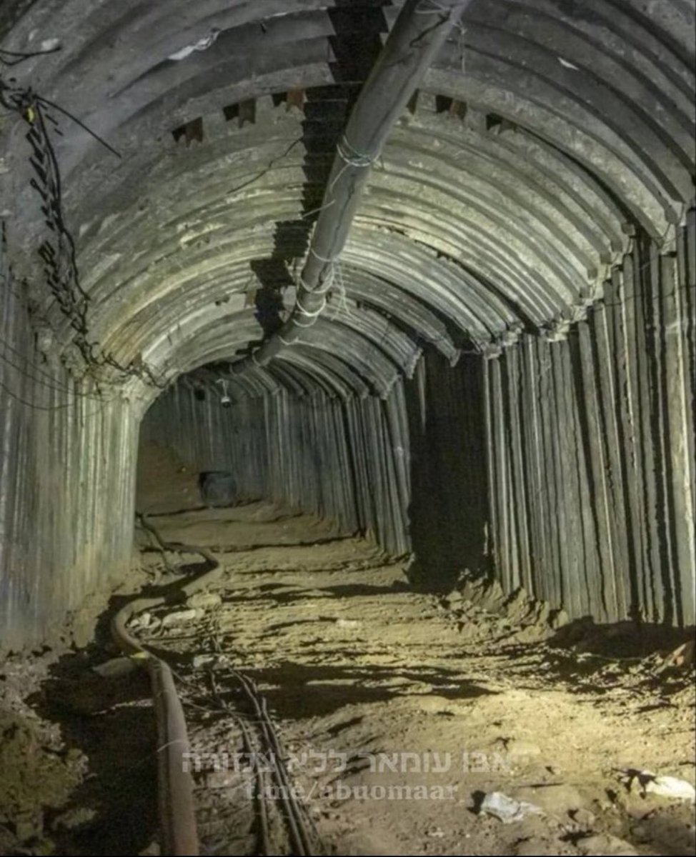 This is one of the 50 tunnels that IDF soldiers found connecting Rafah in Gaza with Egypt.