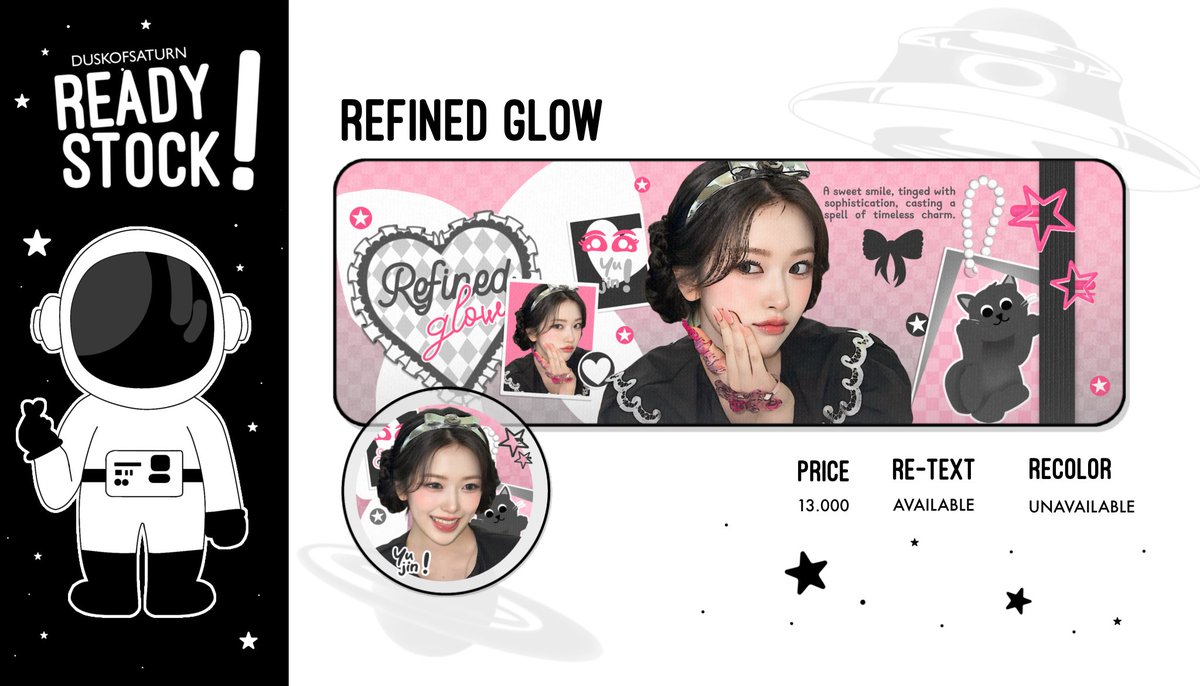 garkanalih's tweet image. Halo everyone! 

@duskofsaturn ada layout ready stock girl group dari katalog Refined Glow, only 13k! Yang bisa kalian take sekarang melalui DM. 

AVAILABLE: Wony / Wonyoung, Yujin  

#zonauang #zonaba