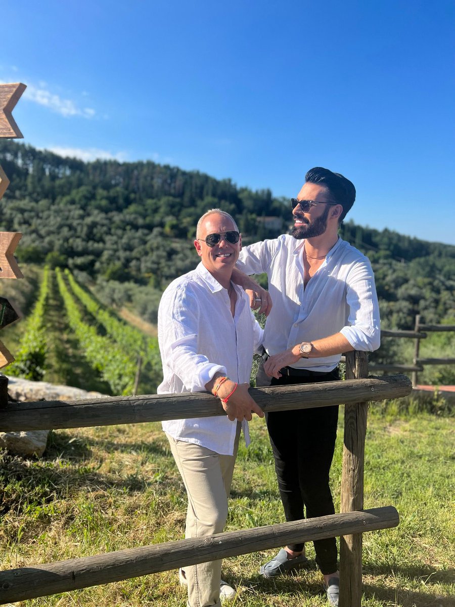See you in Florence tonight 9pm on @BBCTwo #RobandRylan