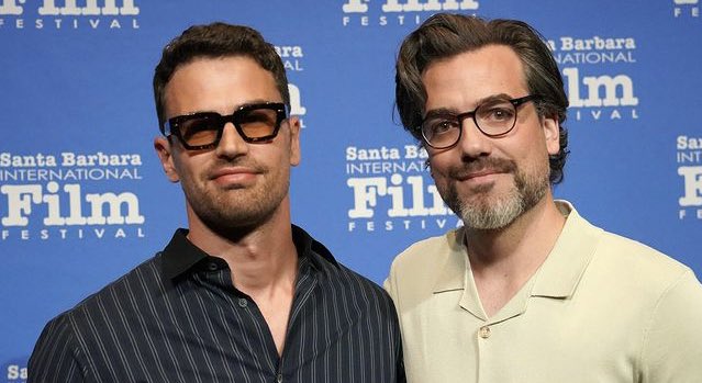 wait theo james & daniel ings showed up at the sbiff cinema society after a showing of the gentlemen yesterday??