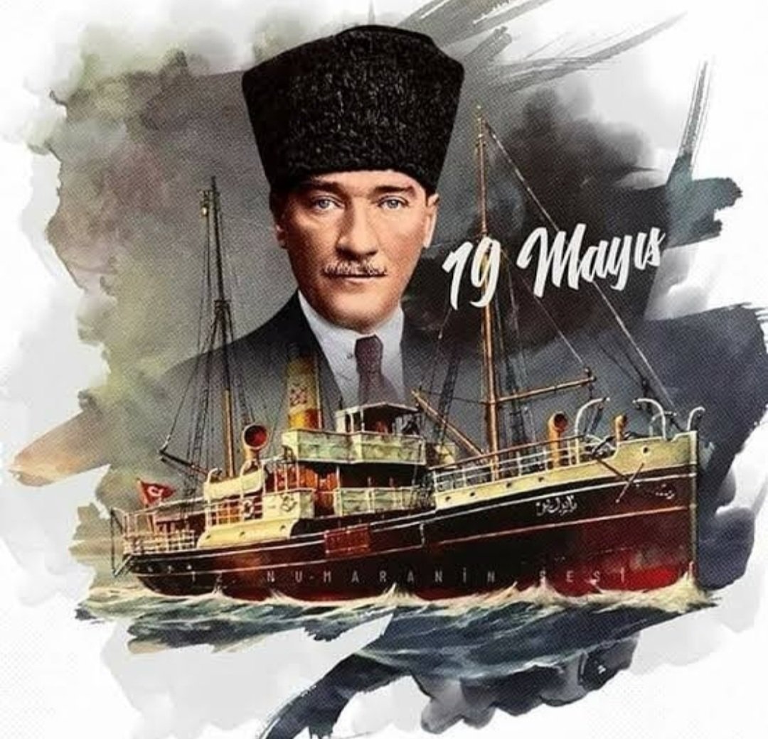 19 Mayıs Atatürk'ü anma Gençlik ve spor bayramımız Kutlu olsun...