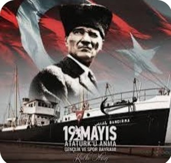 19Mayıs ATATÜRK'Ü ANMA GENÇLİK VE SPOR BAYRAMI KUTLU OLSUN 
Doğum günün kutlu olsun paşam 
#GaziMustafaKemalAtatürk
#19MayısKutluOlsun 
#19Mayıs1919 
#19MayısGururla