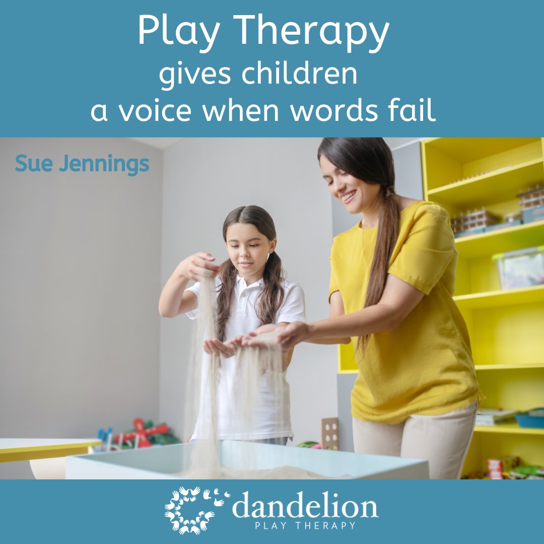 #PlayTherapy gives children a voice when words fail. 

#suejennings #play #playheals #playmatters #playisachildslanguage #playlowersdefenses #playlowersstress #powerofplay #childrenandyoungpeople #childrensmentalhealthmatters #childrensmentalhealth @BAPTplaytherapy