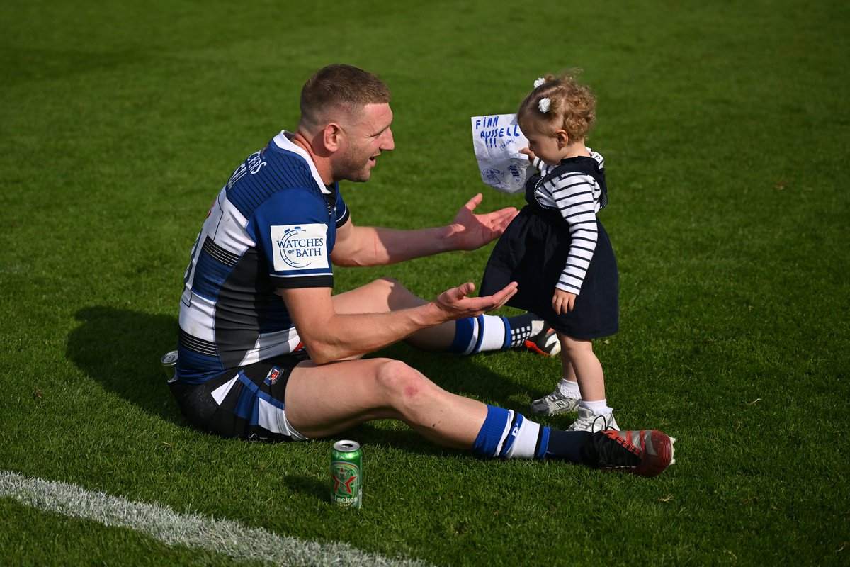 Finn's biggest fan 🥹 #GallagherPrem | @BathRugby