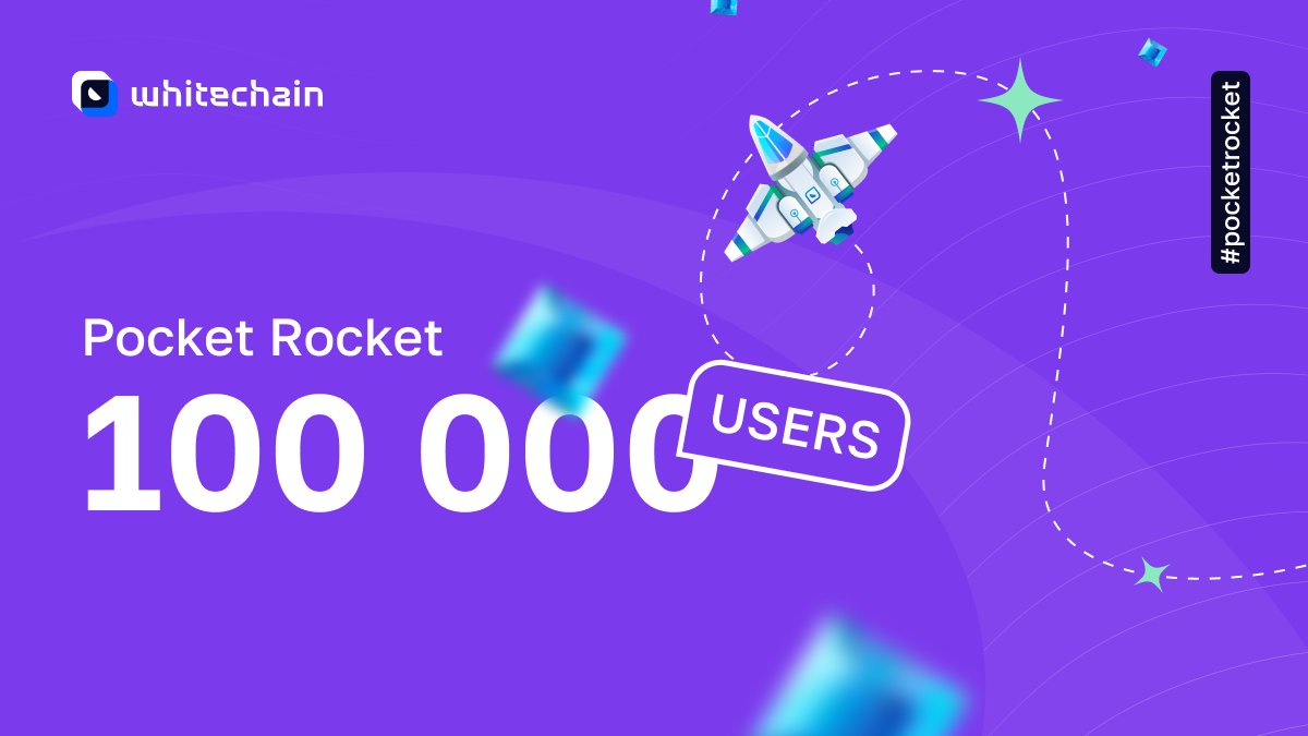 Awesome news, pilots!🚀 There are more than 100K 🎉players in #PocketRocket at the moment. This means it’s your cue to check out the game! ⚡️Play the Pocket Rocket game and win rewards! t.me/pocket_rocket_…