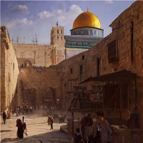 Jerusalem – a 1/1 #NFTartwork that's a must for dedicated #nftcollector #nftcollectors . Elevate your #NFTCollections or #NFTGallery with this unique piece.

#NFTCommunity #NFT #nftart #nftarti̇st #NFTs #OpenseaNFTs 

opensea.io/assets/matic/0…