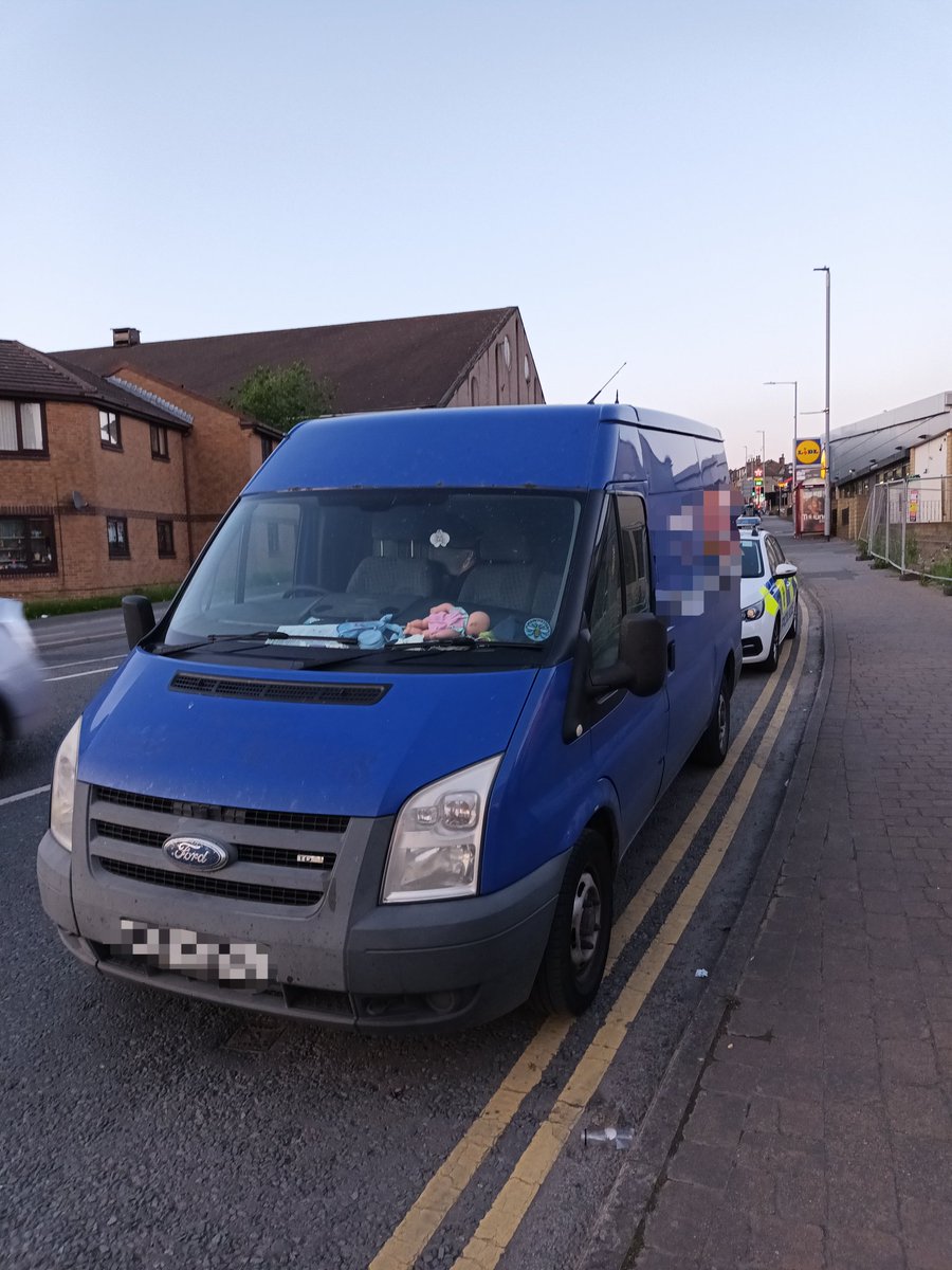 We stopped this van on Barkerend Road @WYP_BradfordE, suspecting something was amiss. The driver handed over his licence, which revealed he was disqualified until April 2025. The van was seized and the driver reported to Court. Licence seized & returned to @DVLAgovuk #OpSteerside