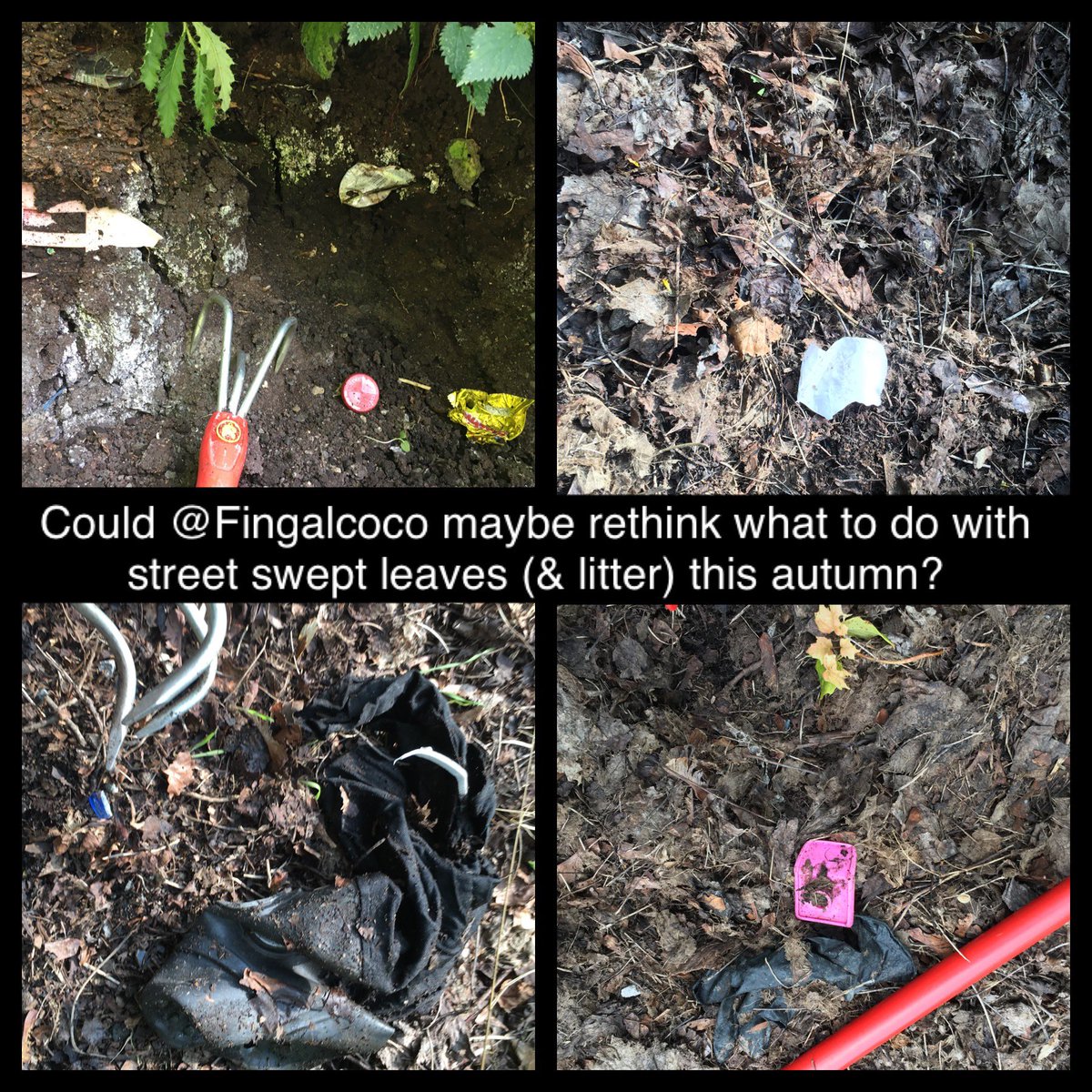 All candidates like to brag about a few trees planted…

while quietly ignoring 50 tons of street litter dumped on the flood plain🤦🏼‍♀️

We haven’t really started to Restore Nature🤯

#5MoreYrs of using “tree planting” to Greenwash away the funding of any real action @Fingalcoco 😏