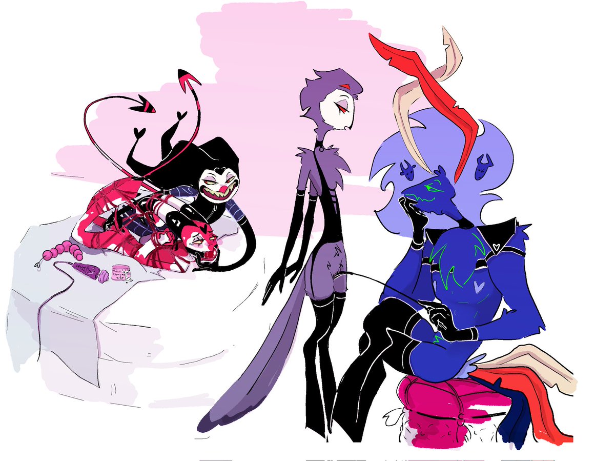 Stolitz-sub and fizzarozzie-dom - my favorite concept🤭🤭🤭

#Blitzø #HelluvaBoss #Stolas #Asmodeus #FizzaRolli #Ozzie #Stolitzarozzie #fizzarozzie #Stolitz