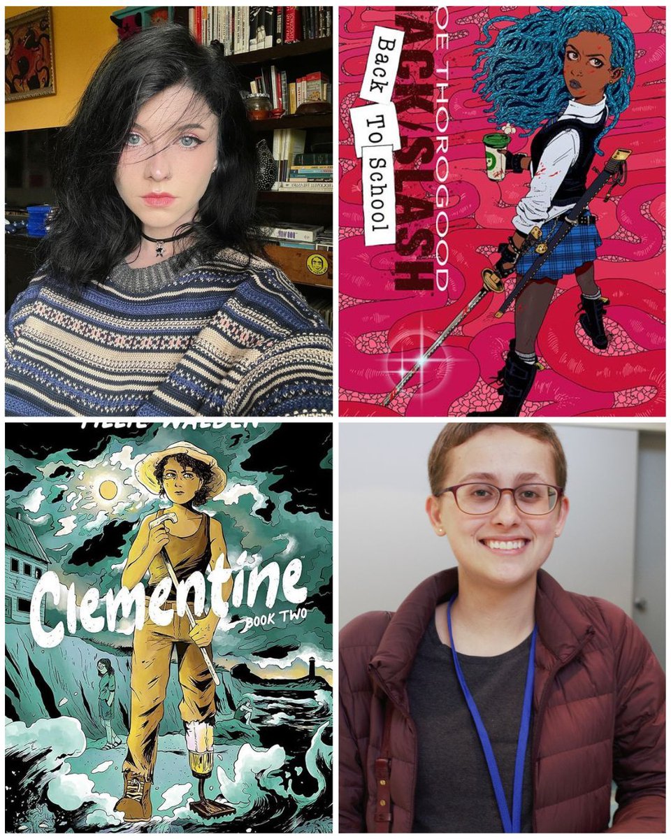 Massive congratulations are in order! @zoethorogood and Tillie Walden have been nominated for the Best Writer/Artist Eisner Award! We're so proud of these creators and the incredible work they create! ♥️