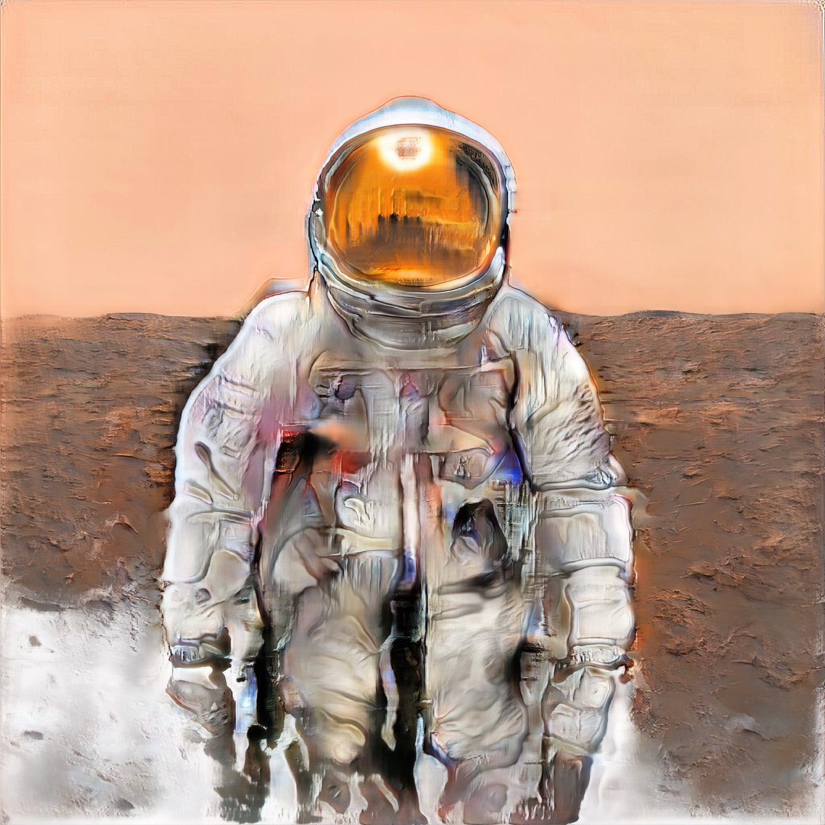 Marsonaut Illona . I will be the first Human on Mars. 😁❤️🚀 to the Mars. . @nerocosmos x soulengineer (collab). . #astronaut #marsexploration #marslanding #cosmonaut #spaceman #mars #redplanet #marsmission #marsexpedition #taikonaut #nft #eth #collection #collector #editions