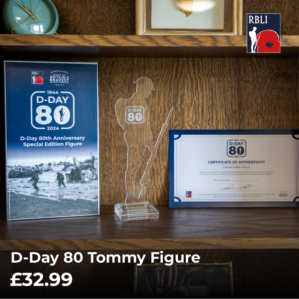 As we move closer to the anniversary of D-Day, you can commemorate June 6th by proudly displaying your Tommy for all to see. With a new collection, including our Illuminated Tommy, there are a many ways to show your respect. Browse the collection here: brnw.ch/21wJVgG