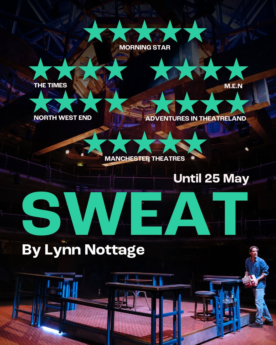 Have you heard? We have two shows in British Sign Language next week, interpreted by Ali Gordon! Tuesday 21st May at 7:30pm Wendesday 22nd May at 2:30pm If you would like to book tickets, click here ➡️ rxtheat.re/SWEATRevX