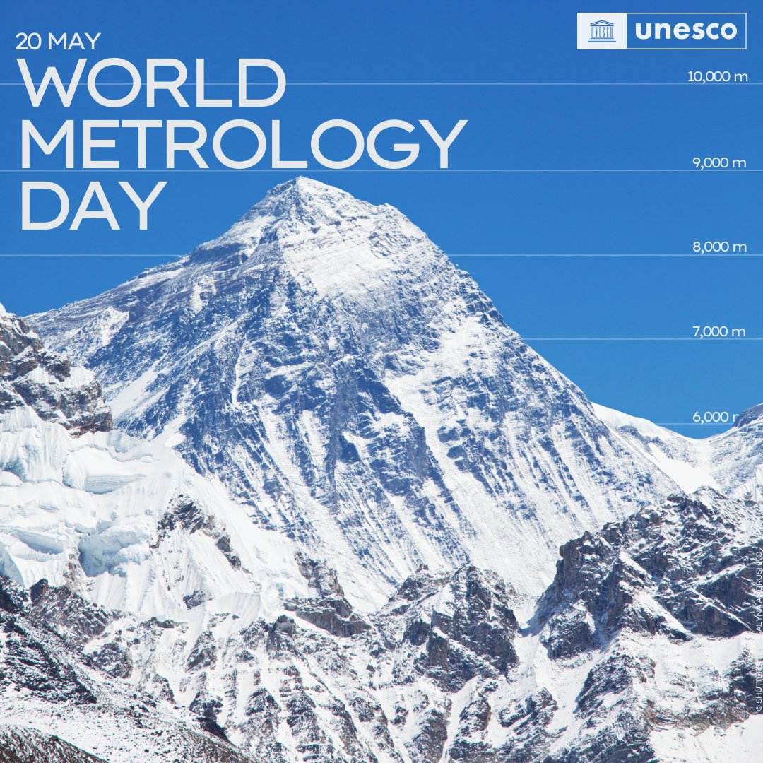 📐 Metrology is a universal language of measurements that we share globally, fostering fair trade and international cooperation. Together, let’s take a moment to mark this important day! Tomorrow is World #Metrology Day! Learn more: unesco.org/en/days/metrol…