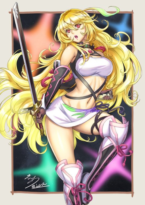 テイルズ オブ エクシリア(TALES OF XILLIA)のミラ・マクスウェル✨🔥💧🌬️⛰️
FANBOXに制作途中の画像や大きめの画像があります↓
https://t.co/9Whd7d809g
#talesof #テイルズ #テイルズオブエクシリア 