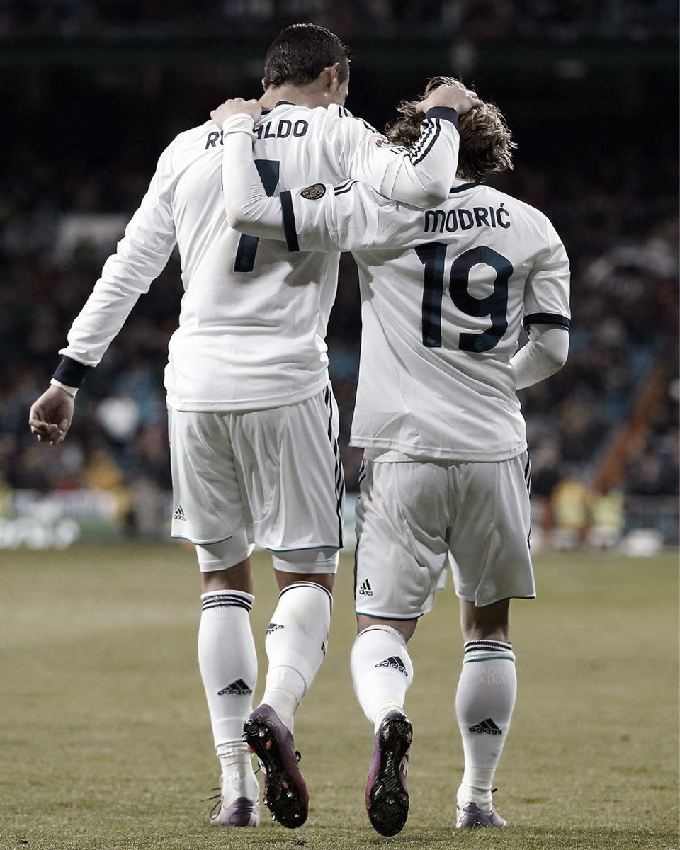 Luka Modric x Cristiano Ronaldo. ✨