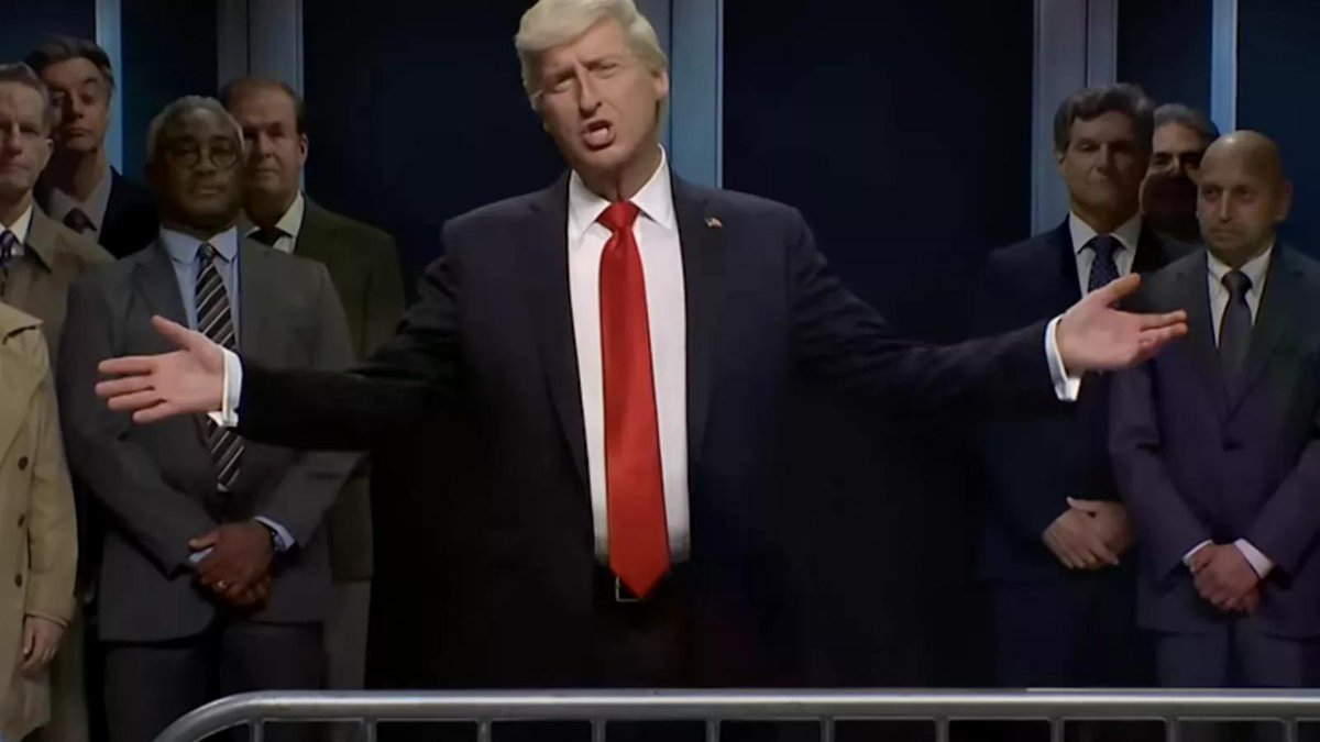 Donald Trump teases vice president pick in 'SNL' sketch newsweek.com/donald-trump-t…