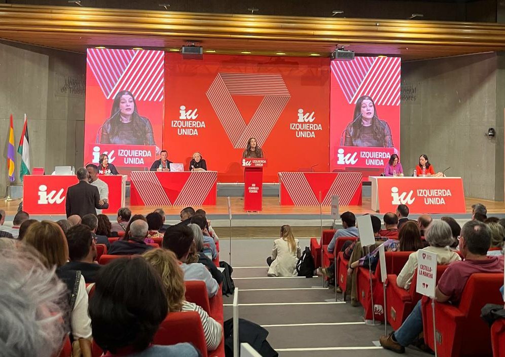 A nosa coordinadora <a href="/eva_solla/">Eva Solla Fernández</a> intervén na asemblea federal de IU tras horas de debate e posta en común para o futuro de <a href="/IzquierdaUnida/">Izquierda Unida🔻🇵🇸</a> en todo o estado