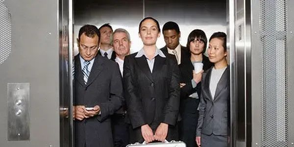 C'mon people just because the elevator doors open, it doesn't mean rush to enter even before people have had a chance to exit...you know what I mean! ~ #DTN #MiniManners #ElevatorEtiquette #Etiquette