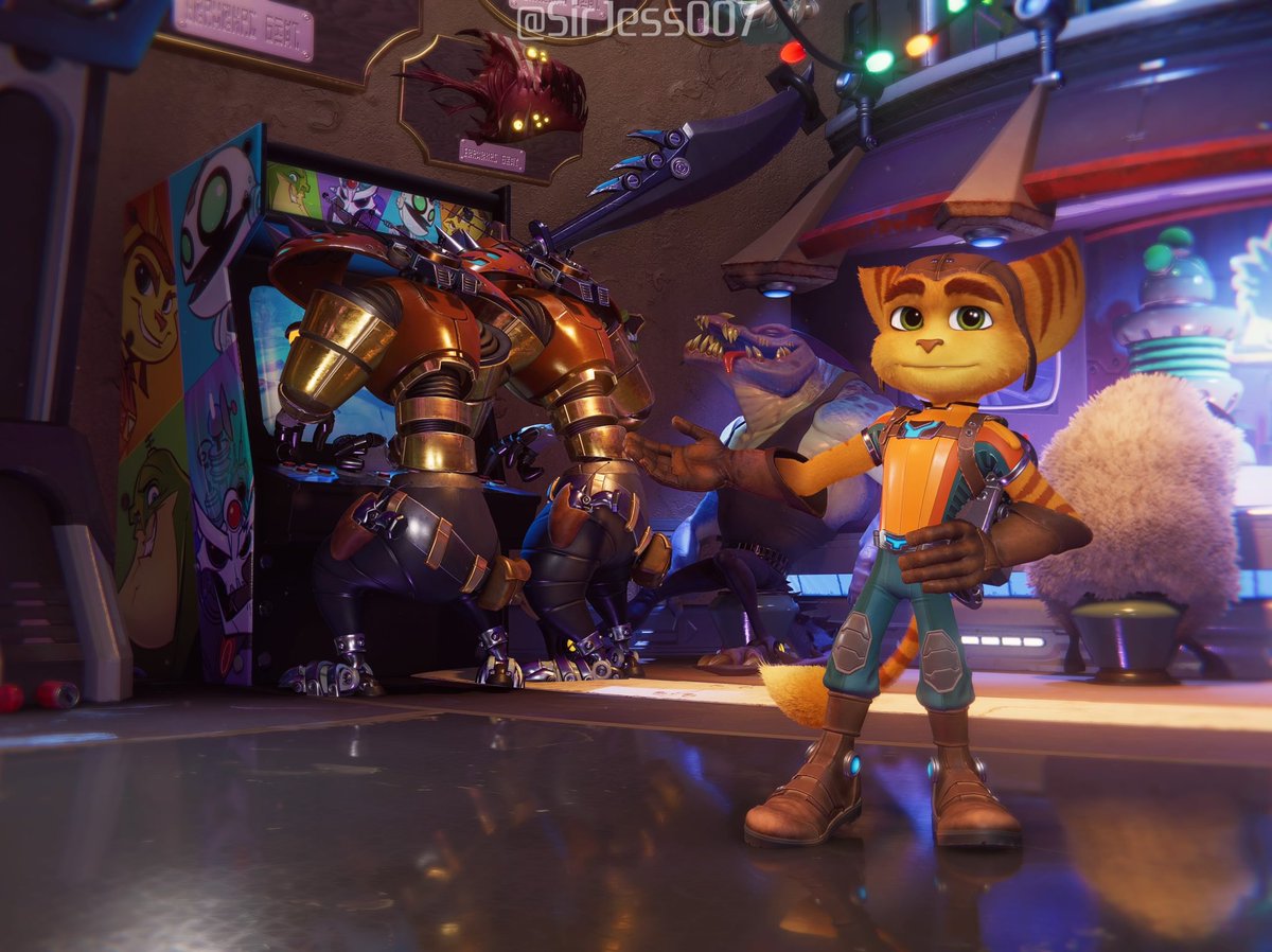 Pirates playing a familiar game in the pub
👀🕹️🏴‍☠️

#Ratchet #Rivet #RatchetandClank #RiftApart #RatchetandClankRiftApart #RatchetClankRiftApart #RatchetPS5 #Ratchet20 #Insomniac30 #InsomGamesCommunity #PS5share