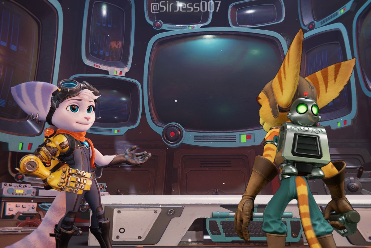 Showing Ratchet of how She first saw Him as another Lombax 
👀🖥️🛠️

#Ratchet #Rivet #RatchetandClank #RiftApart #RatchetandClankRiftApart #RatchetClankRiftApart #RatchetPS5 #Ratchet20 #Insomniac30 #InsomGamesCommunity #PS5share