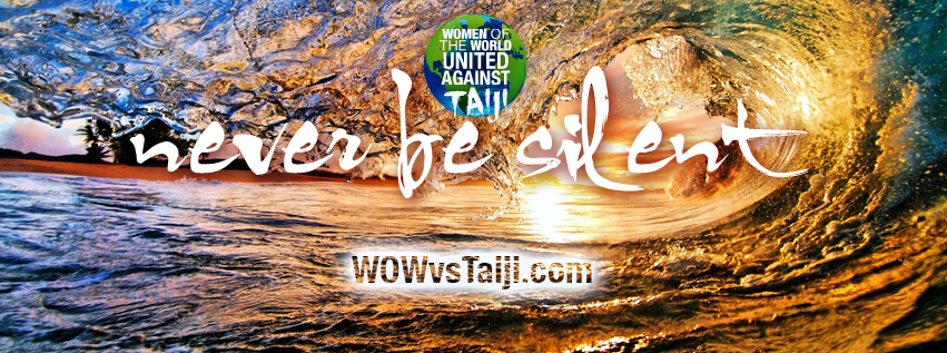 Women of the World United Against Taiji raising awareness about the perils facing our oceans and ocean dwelling creatures since 2014 #WOWvTaiji #Taiji website: wowvstaiji.com