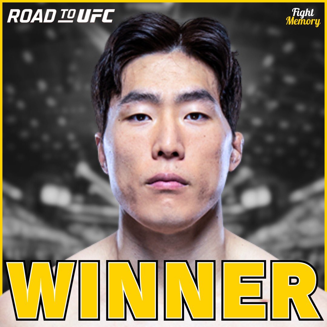 RTU試合結果📝 雑賀“ヤン坊”達也、ウォンビンに2RKO負け。 #UFC #RTU3