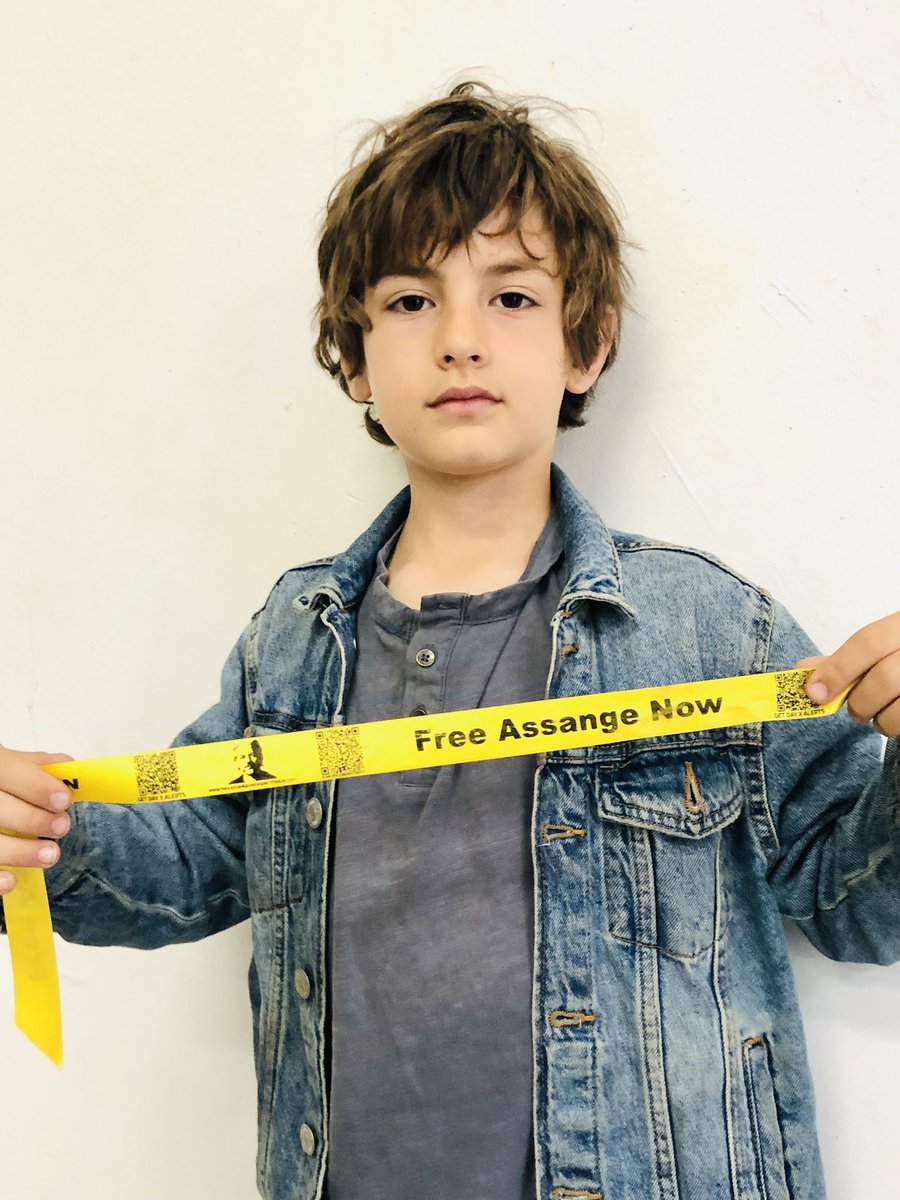 Even my son Orlando stands up for Julian Assange #freeassangenow