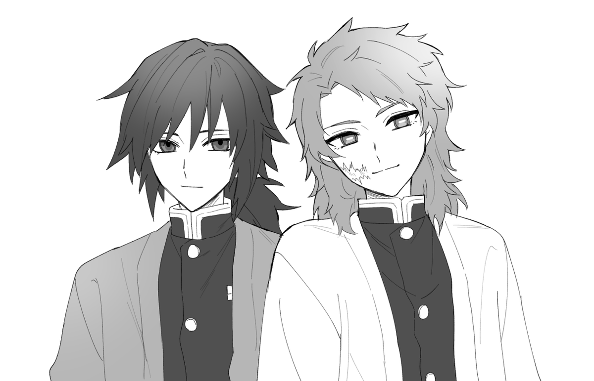 最推しの再登場が嬉しいので過去絵あげ 