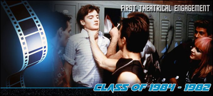 1982's 'Class Of 1984' turns 42 years young today! scifihistory.net/may-19.html @Syfy @ThePerryKing @MerrieWay @thehauntedman @realmikefox @lalisalanglois @HBO @Scream_Factory @Anchor_Bay #ScienceFiction !!! Please Retweet !!!