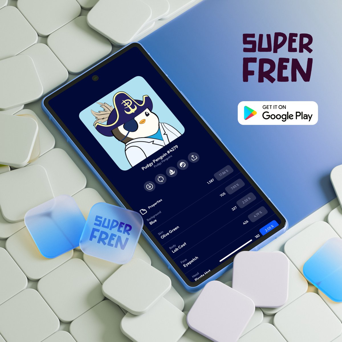 gm frens ☀️

Have you tried our #NFT portfolio tracker? It's now live on #GooglePlay 

📲 play.google.com/store/apps/det…