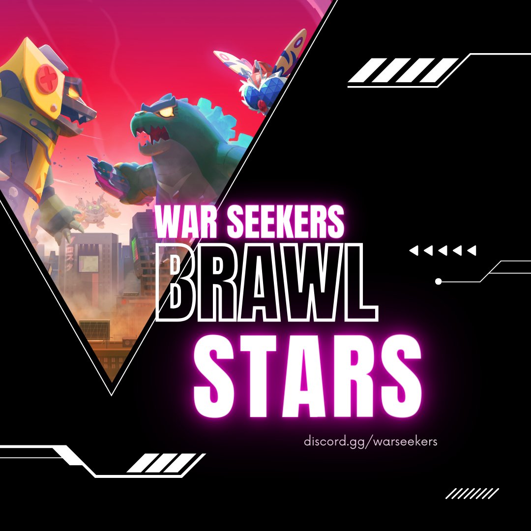 📽️ WAR SEEKERS #BrawlStars 📽️ Nearly ALL of our clubs have successfully finished the Godzilla event! If YOU want to be a part of a GLOBALLY ranked mobile gaming organization and catch W's every SINGLE day, join us by clicking the link below! 👇 Discord: discord.gg/warseekers
