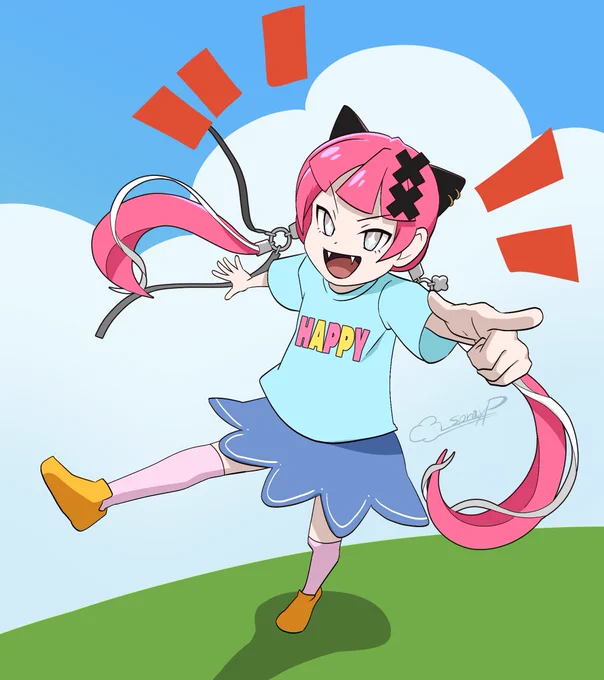 【FANART】 ハッピージャムジャムな れべるちゃん #レベデザイン