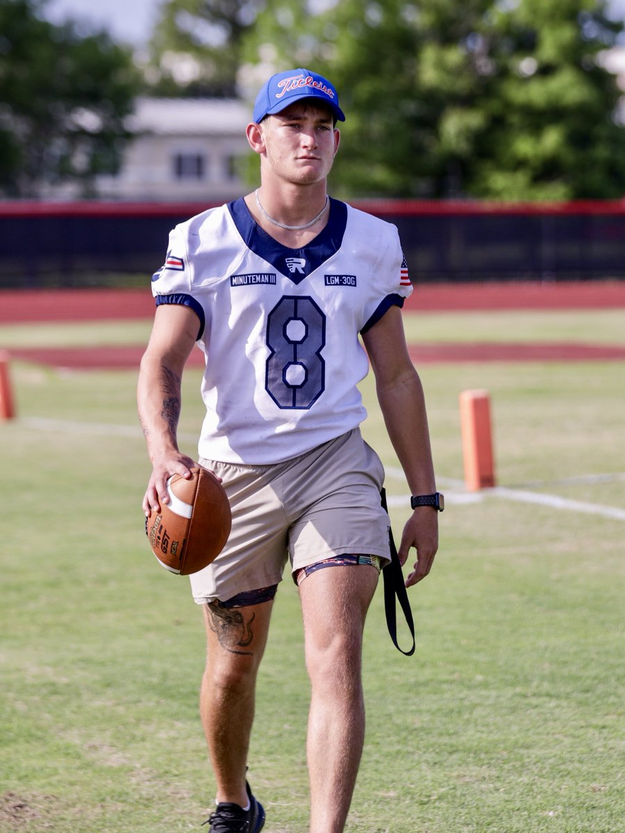 The team played with heart Friday night! Two more weeks, and we’re getting after it. Can’t wait to join back with my boys. This is it. Senior year. Playing possessed 👽 . . . #mental #ironaddict #ballhawks #secondarytonone #dbnation #wreckingcrew #headachegang