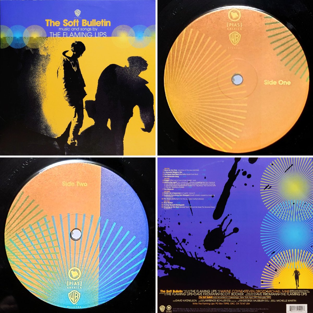 05/19/2024
The Flaming Lips
'The Soft Bulletin' (1999)
US press, 2×LP.

🎉25th anniversary🎉

#TheFlamingLips #TheSoftBulletin #TheSoftBulletin25 #flaminglips #90srock #alternativerock
instagram.com/p/C7J3diBvBzl/…