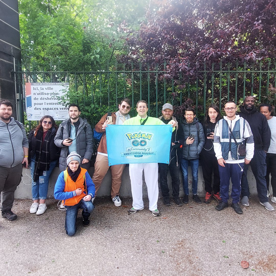 Suivez votre flair et profitez de cette journée fruitée ! 👃

De superbes communautés vous attendent pour le prochain #PokemonGOCommunityDay. 💁‍♂️🙋🙆‍♀️ 
Profitez-en et rejoignez-les via le lien Campfire !

#MeetYouOutThere #PokemonGO
#Aventuresàpartager