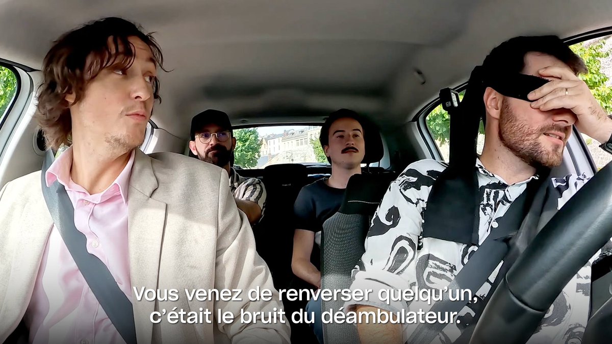 Personne n’a été blessé lors de ce tournage. @_amixem n’aura pas son permis dans Top Gear sur Prime Video.