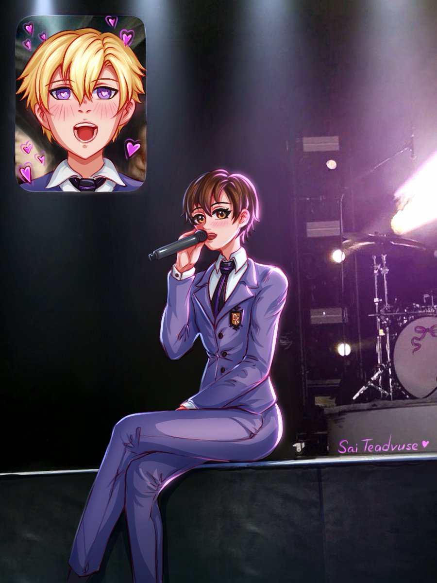 Tamaki and Haruhi in the stage meme 😸

#Ouran #OHSHC #OuranHighSchoolHostClub